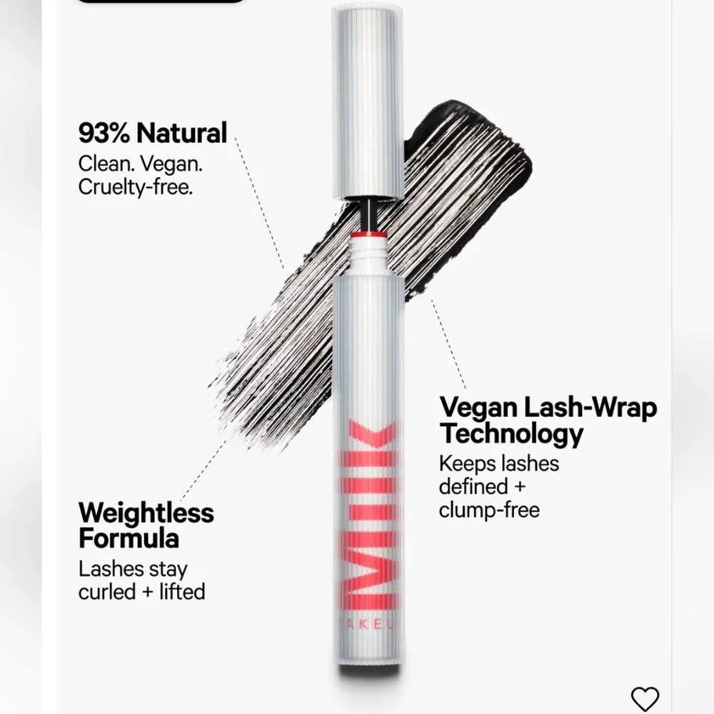 MILK Makeup-RISE Mascara natural lift + length mascara, Elevate(Blk) FULL-SIZE